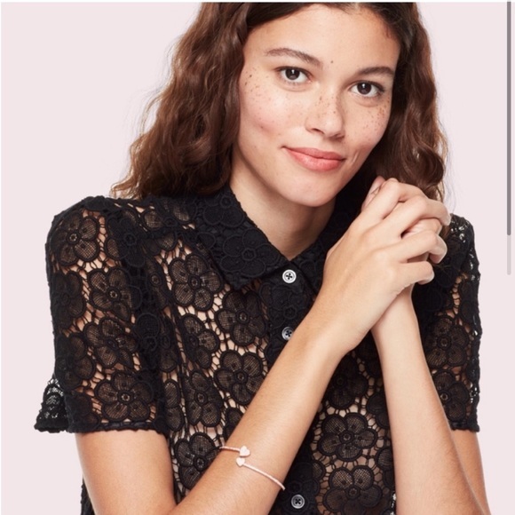 Kate spade yours truly open cuff bracelet - Picture 2 of 3